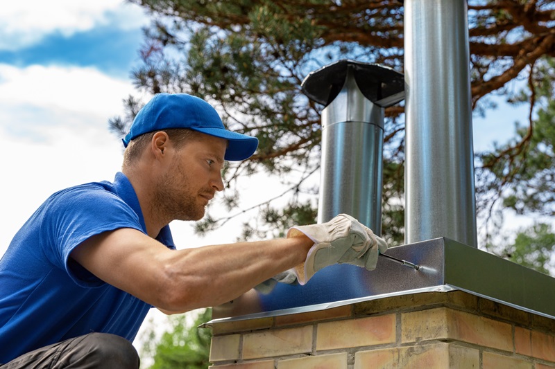 fireplace flue repair